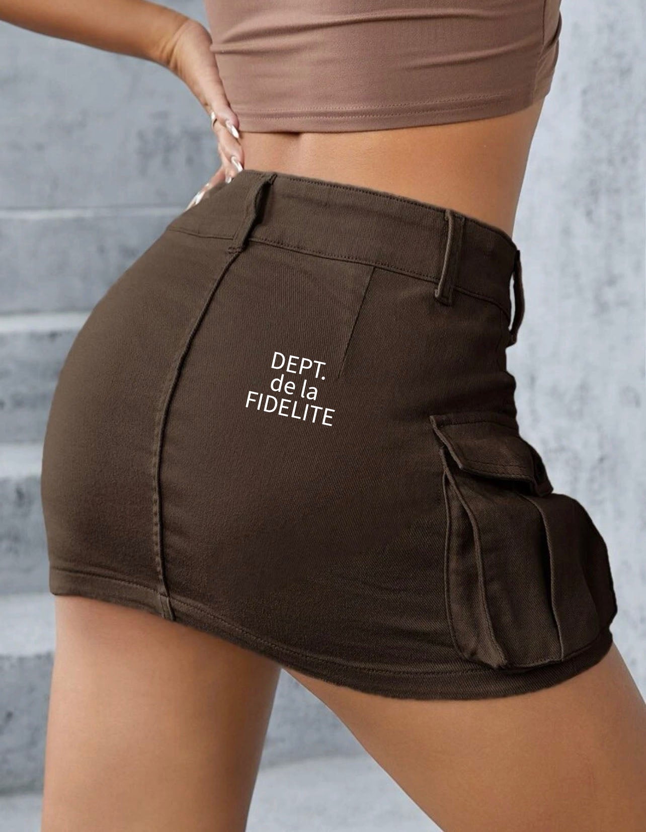 DÉPT. de la FIDÉLITÉ cargo skirt