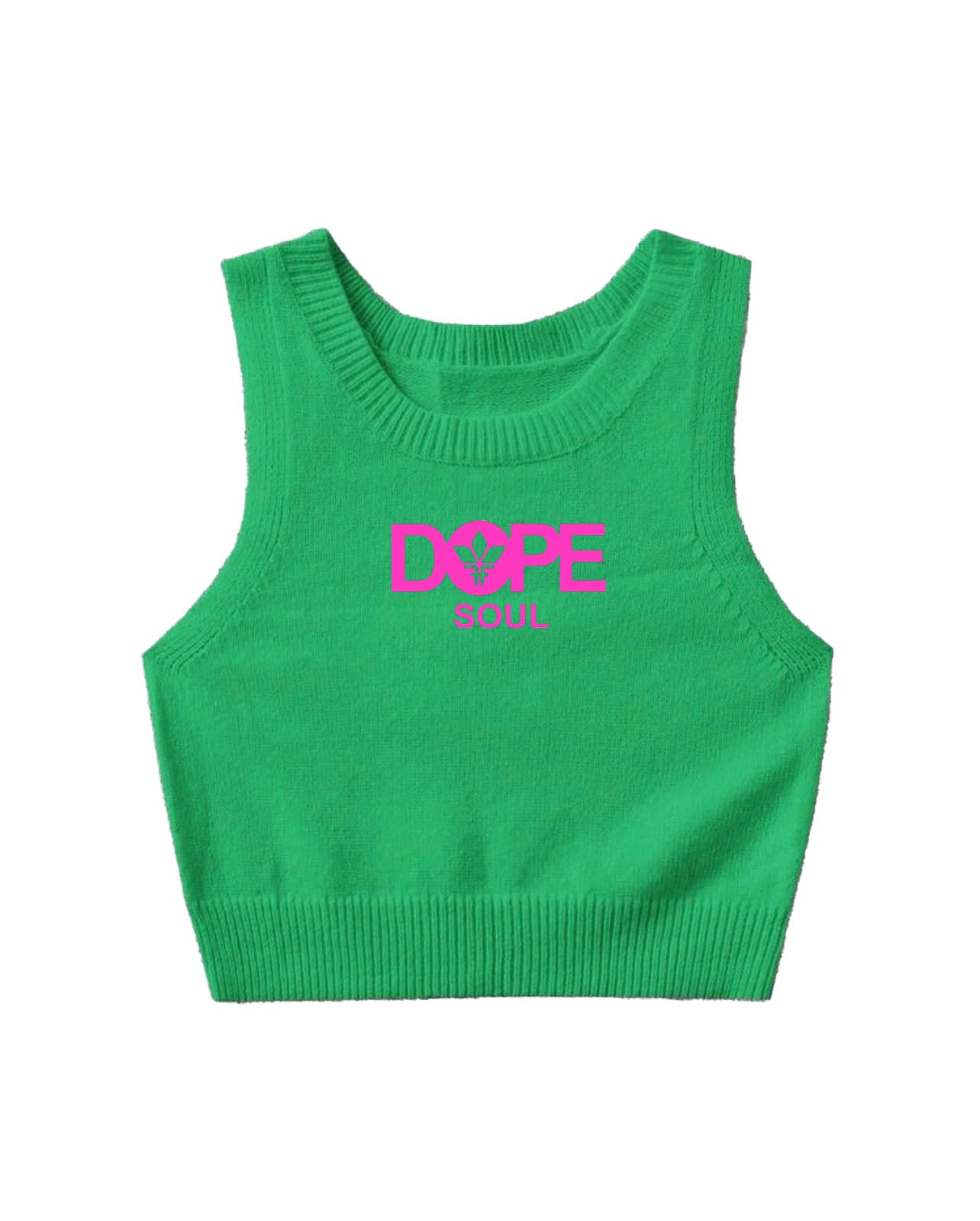 Dope Soul Knit Crop Tank